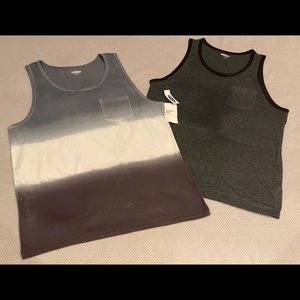 2 manly tank tops for men from Old Navy